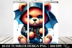 Baby Bear Sitting 20 Oz Tumbler Product Image 2