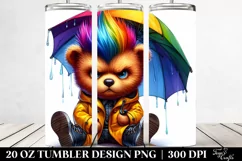 Baby Bear Sitting 20 Oz Tumbler Product Image 2