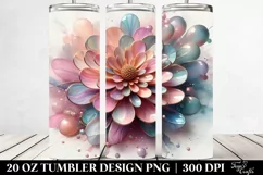 Glossy Zinnia 20 Oz Tumbler Product Image 2
