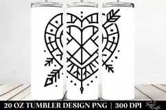 Love 20 Oz Tumbler Png Product Image 2