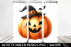 Funny Halloween Pumpkin 20 Oz Tumbler Product Image 2