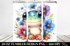Colorful Baby Frog | 20 Oz Tumbler Product Image 2