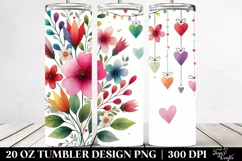 Love 20 Oz Tumbler Png Product Image 2