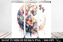 Stained Sweet Pea Tumbler Product Image 2