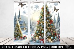 Christmas Tree Digital Painting Clipart Product Image 2