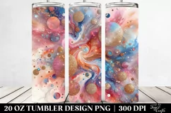 Colorful Glitery Texture | 20 Oz Tumbler Product Image 2