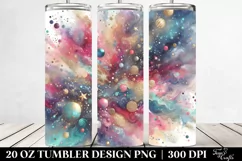 Colorful Glitery Texture | 20 Oz Tumbler Product Image 2