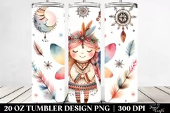 Boho Funny Fairy | 20 oz Tumbler Product Image 2