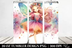 Colorful Dancing Fairy | 20 Oz Tumbler Product Image 2