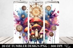 Magical Celestial Mushroom Clipart Product Image 2