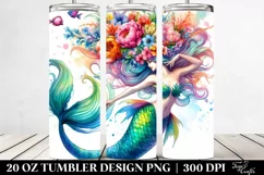 Dancing Mermaid Tumbler | 20 oz Tumbler Product Image 2