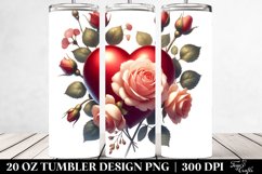 Valentines 20 Oz Tumbler Png Product Image 2