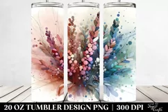 Pastel Heather Watercolor 20 Oz Tumbler Product Image 2
