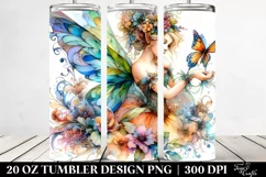 Vibrant Fairy Playing | 20 oz Tumbler Product Image 2