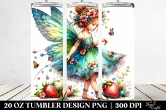 Vibrant Fairy Playing | 20 oz Tumbler Product Image 2