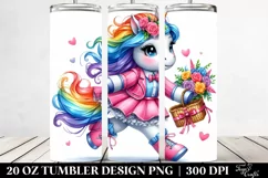 Cute Unicorn | 20 oz Tumbler Product Image 2