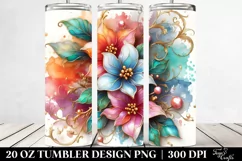 Colorful -Like Material Jasmine Tumbler | 20 Oz Tumbler Product Image 2