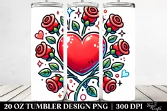 Love 20 Oz Tumbler Png Product Image 2