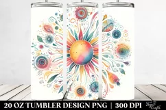 Colorful Pastel Sun | 20 Oz Tumbler Product Image 2