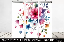 Love 20 Oz Tumbler Png Product Image 2