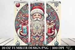 Colorful Santa with Presents Clipart Product Image 2
