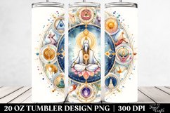 Watercolor Mystic Ritual Tumbler Product Image 2
