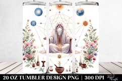 Watercolor Mystic Ritual Tumbler Product Image 2