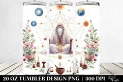 Watercolor Mystic Ritual Tumbler Product Image 2