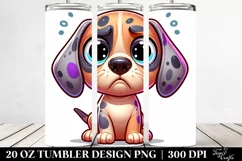 Colorful Funny Great Dane | 20 Oz Tumbler Product Image 2