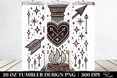 Love 20 Oz Tumbler Png Product Image 2