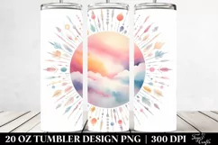 Colorful Pastel Sun | 20 Oz Tumbler Product Image 2
