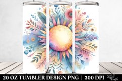 Colorful Pastel Sun | 20 Oz Tumbler Product Image 2