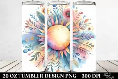 Colorful Pastel Sun | 20 Oz Tumbler Product Image 2