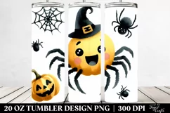 Simple Funny Spider Halloween Clipart 20 Oz Tumbler Product Image 2
