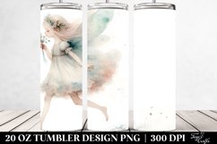 Whimsical Fairy Running Clipart Product Image 2