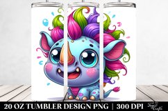 Crazy Baby Rhino Tumbler Product Image 2