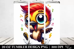 Crazy Baby Woodpecker Tumbler Product Image 2