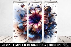 Glossy Petunia Material | 20 Oz Tumbler Product Image 2