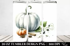 Watercolor Pumpkin Tumbler Product Image 2