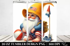 Digital Gnome Pastel Painting | 20 oz Tumbler Product Image 2