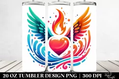 Love 20 Oz Tumbler Png Product Image 2