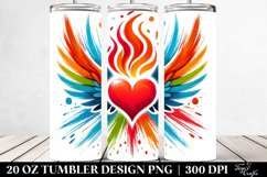 Love 20 Oz Tumbler Png Product Image 2