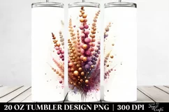 Wooden Stained Heather | 20 Oz Tumbler Product Image 2