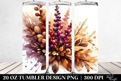 Wooden Stained Heather | 20 Oz Tumbler Product Image 2