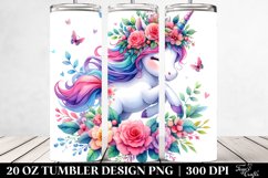 Vibrant Baby Unicorn Tumbler Product Image 2