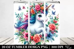 Vibrant Baby Unicorn Tumbler Product Image 2