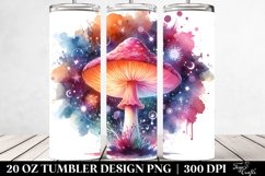 Magical Celestial Astral Mushroom | 20 Oz Tumbler Product Image 2