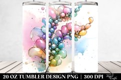 Shiny Snapdragon Watercolor Clipart 20 Oz Tumbler Product Image 2