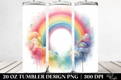 Colorful Pastel Rainbow | 20 Oz Tumbler Product Image 2