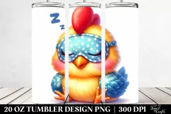 20 Oz Tumbler Sublimation | Colorful Vibrant Watercolor Baby Product Image 2